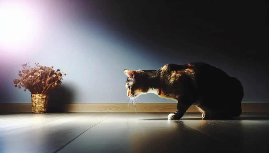 visão noturna gatos