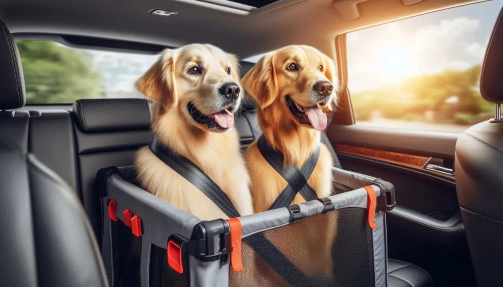 Cachorros Em Um Banco