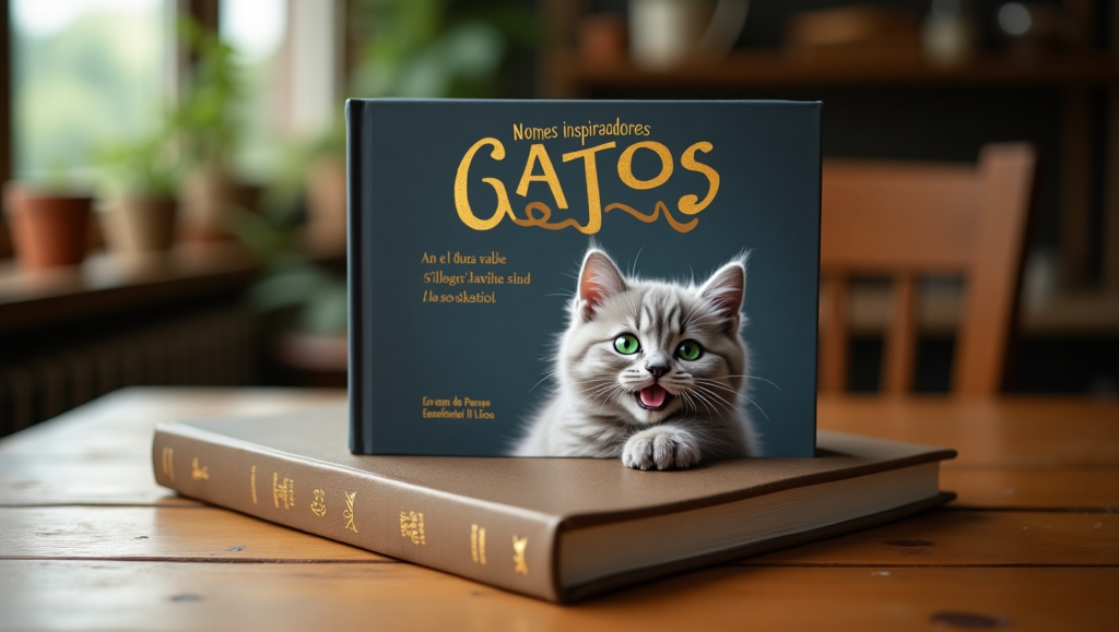 Livro Para Nomes Para Gatos